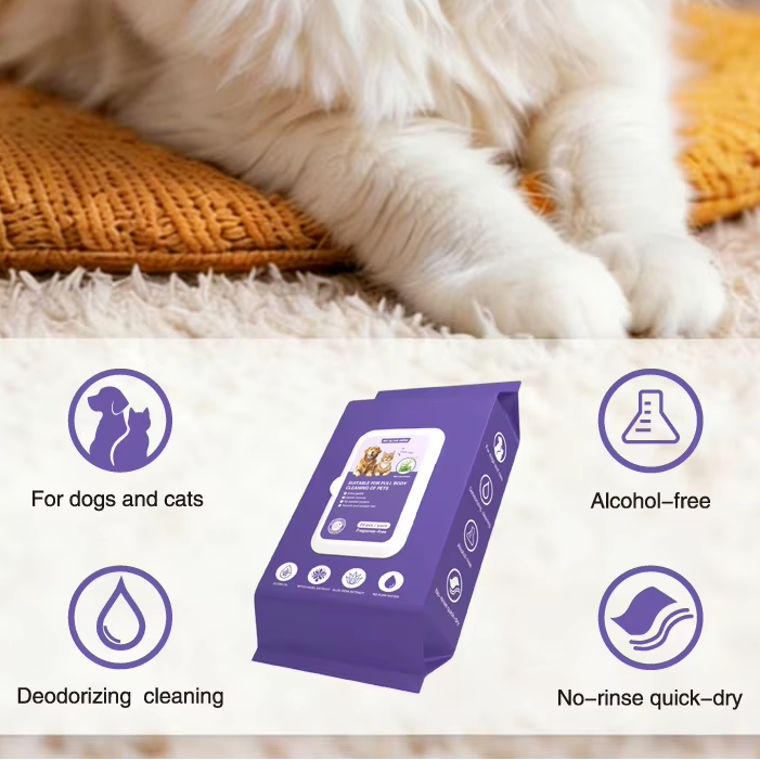 Pet Cleaning Wet Gloves